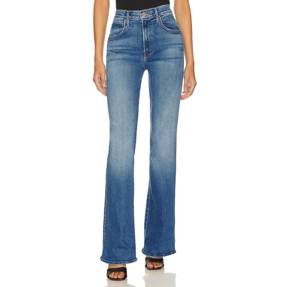 Mother The Desperado Heel Jeans in Work Hard Play Hard Size 26 - Picture 1 of 12